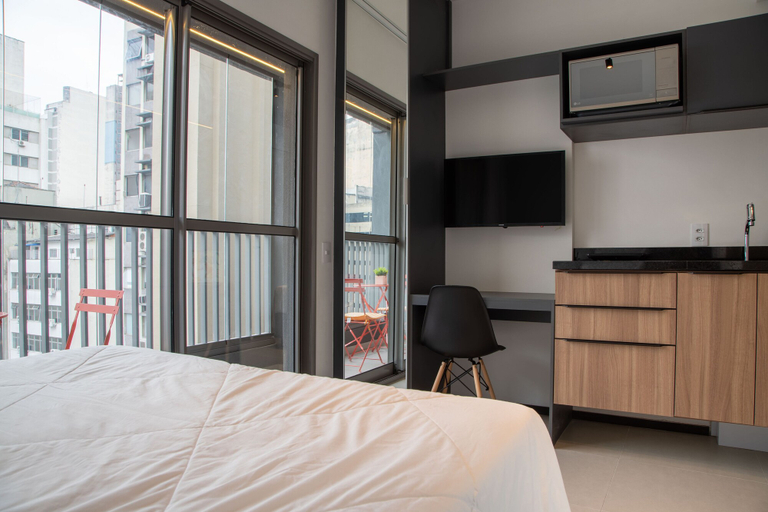 Bedroom 2, 360 VN Consolação by Housi, São Paulo