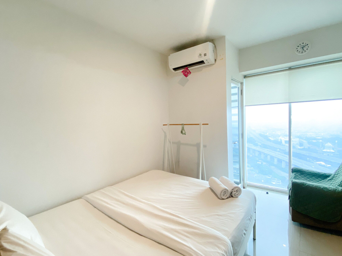 Bedroom 4, Modern And Homey Studio At Grand Kamala Lagoon Apartment, Bekasi