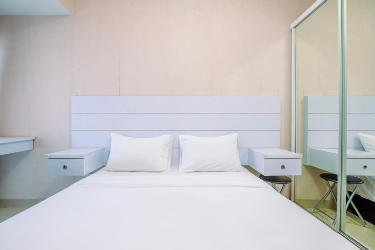 Bedroom 1, Cozy Stay and Homey Studio Room Grand Dhika City Apartment By Travelio, Bekasi