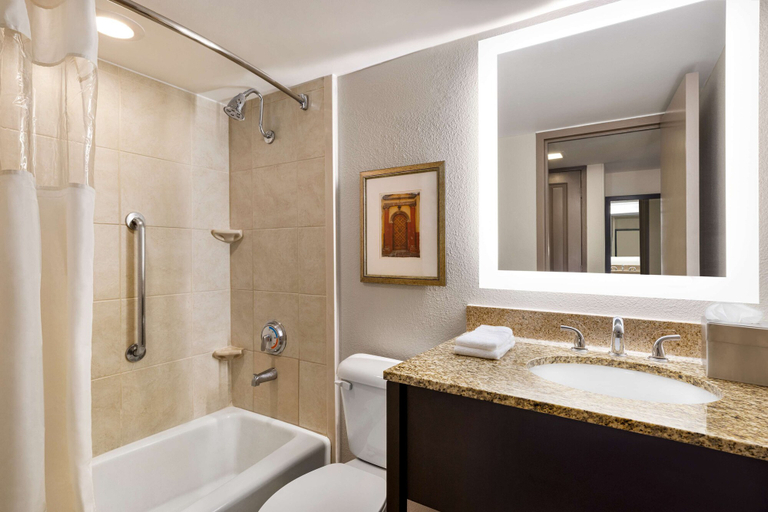 Bathroom 5, DoubleTree by Hilton Hotel New Orleans Airport, Jefferson