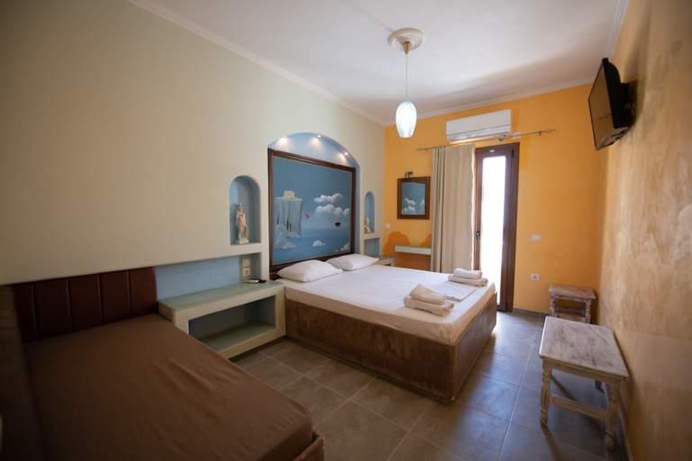 Bedroom 4, Orfeas Apartments, South Aegean