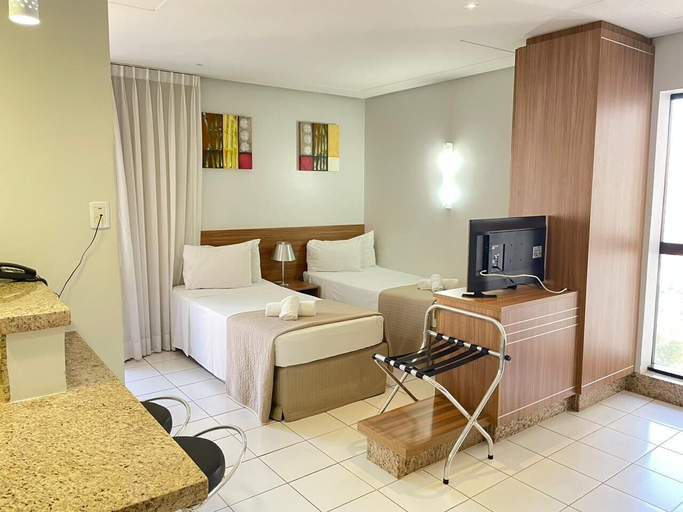 Bedroom 2, Sun Square Suítes Hotel By Lual, Goiania
