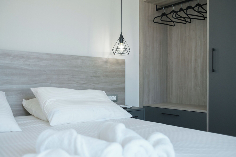 Bedroom 2, Sky-High Central Penthouse - 02, Crete