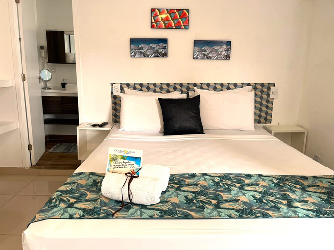 Bedroom 3, Costa Maris Beach Hotel Frente Mar, Guarujá