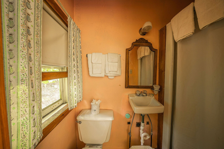 Bathroom 3, The Dax Lodge and Cabins, Franklin