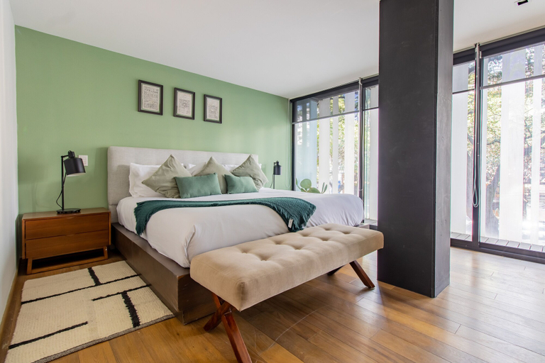 Bedroom 2, Capitalia Temistocles Polanco, Mexico City