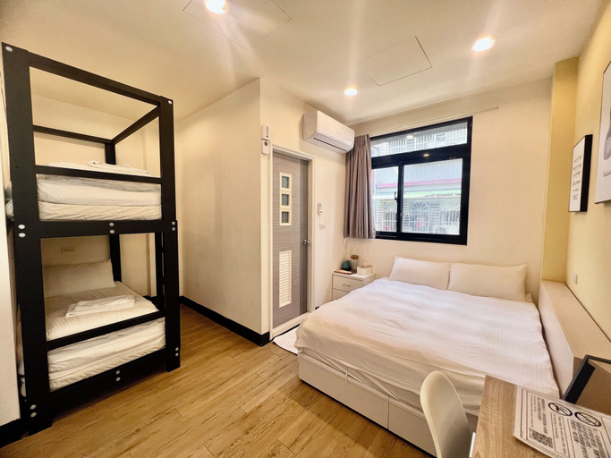 Bedroom 4, Taipei Yes hostel, New Taipei City