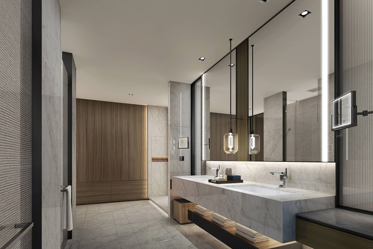Bathroom 5, Shenyang Marriott Hotel, Shenyang