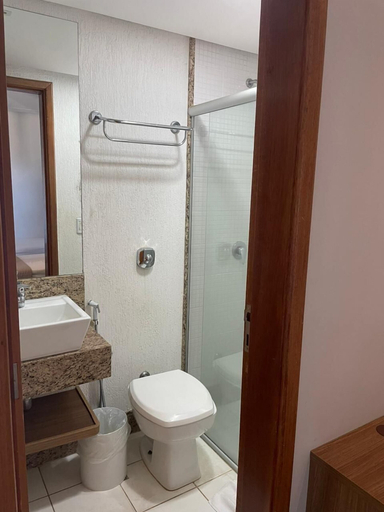 Bathroom 4, Sun Square Suítes Hotel By Lual, Goiania