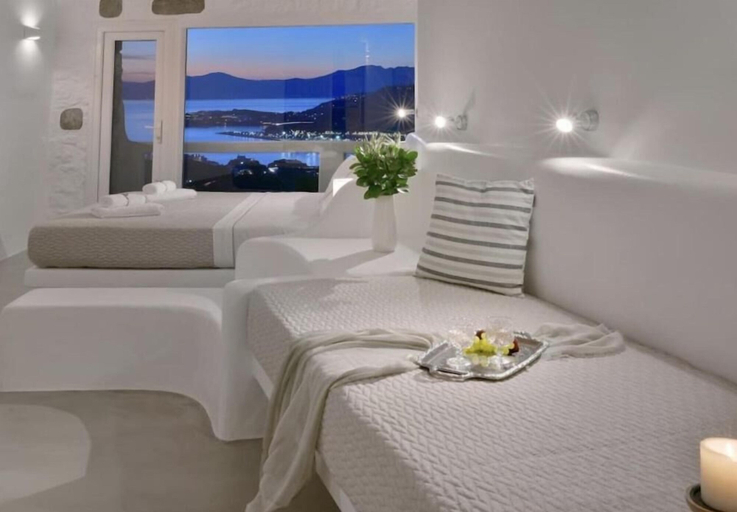 Bedroom 5, Crystal Suites, South Aegean