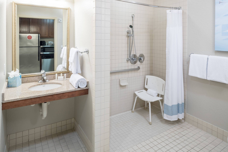 Bathroom 3, TownePlace Suites by Marriott Fort Worth Downtown, Fort Worth
