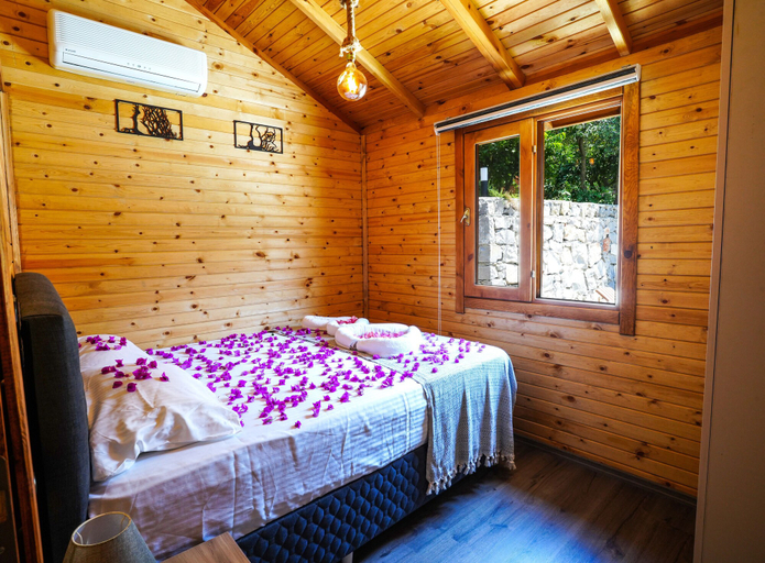 Bedroom 2, Nora Villa Bungalows, Ortaca