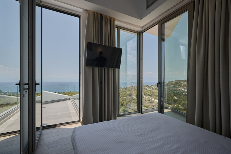 Bedroom 3, Porphyra Collection Villas Porto Heli, Peloponnese