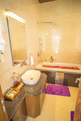 Bathroom 5, Dhauladhar Heights Resort, Kangra