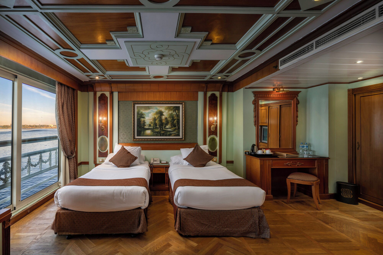 Bedroom 3, Sonesta St George Nile Cruise Ship - 3 & 7 Nights - From Aswan Every Friday, Luxor