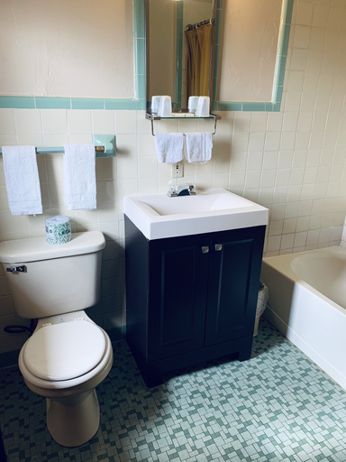 Bathroom 4, Best Motel Bowling Green, Wood