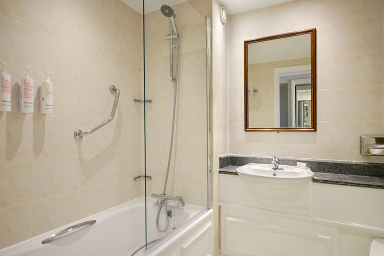 Bathroom 4, Delta Hotels by Marriott Breadsall Priory Country Club, Derbyshire