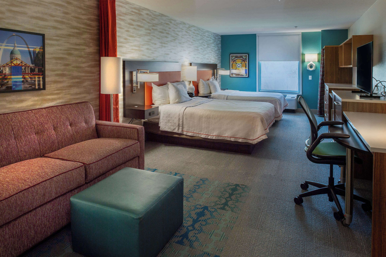 Bedroom 3, Home2 Suites by Hilton St. Louis/Forest Park, Saint Louis