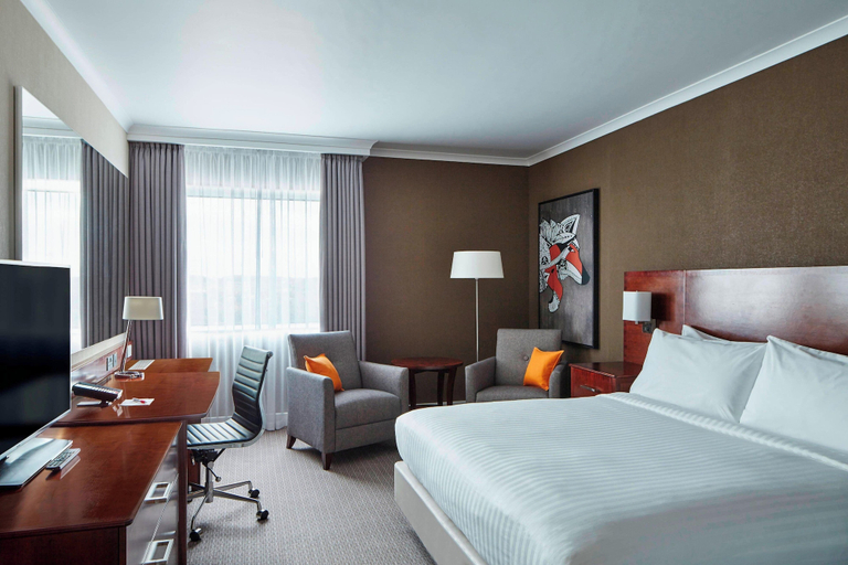 Bedroom 3, Leicester Marriott Hotel, Leicestershire