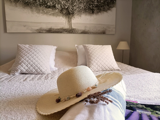 Bedroom 3, La Ferme les Eybrachas, Drôme