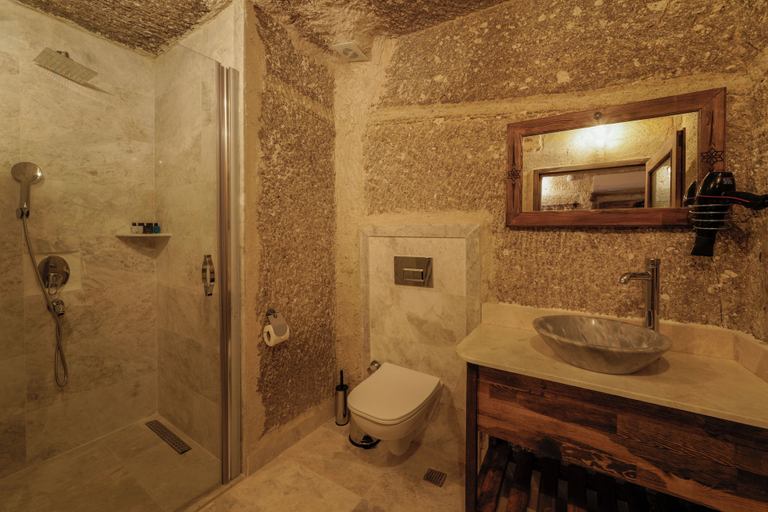 Bathroom 5, Escape Cave Suites, Nevşehir