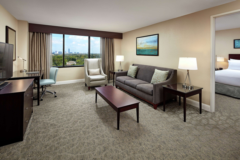 Bedroom 4, Hilton Houston Plaza/Medical Center, Harris