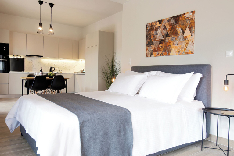 Bedroom 4, Aellō luxury apartments, Attica