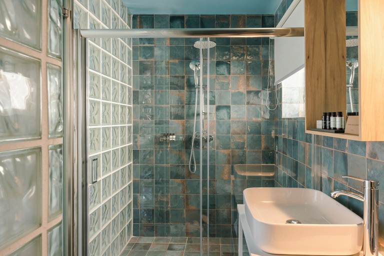 Bathroom 4, Aria Blue Suites, Thessaly