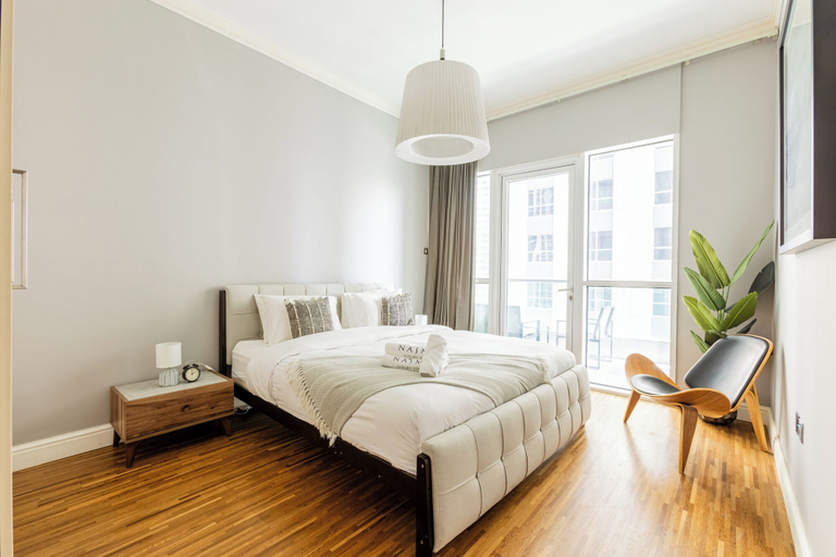 Bedroom 3, Nasma Luxury Stays - Marina Pinnacle, Dubai