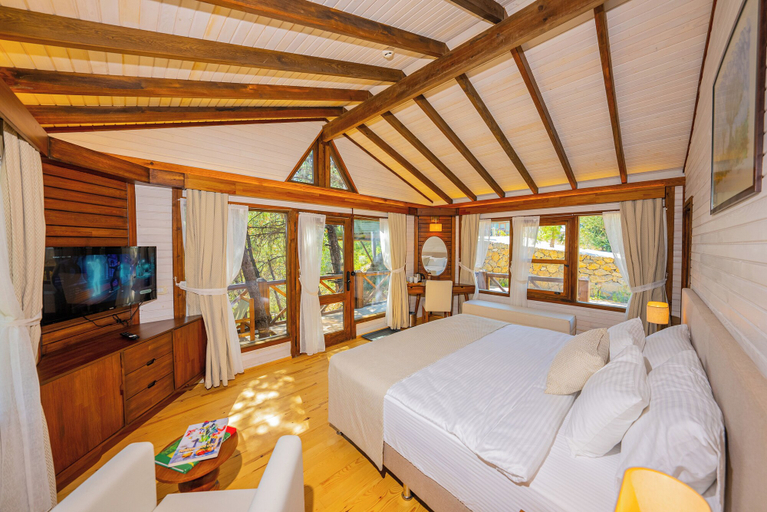 Bedroom 3, Kairos Valley Health & Nature Resort, Datça