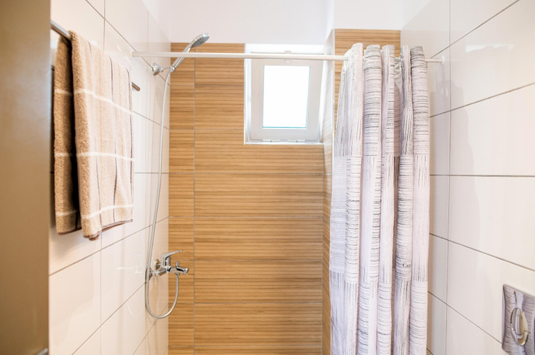 Bathroom 3, Kos Olympia Apartment Superior at Lambi Beach, South Aegean