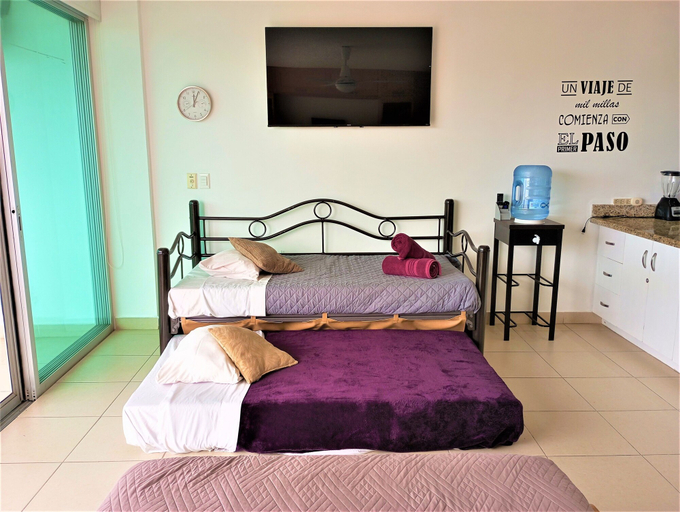 Bedroom 3, Studio Ocean View in the Best Location of Vallarta, Compostela