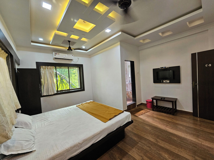 Bedroom 2, Hotel Royal Stay Ganpatipule, Ratnagiri