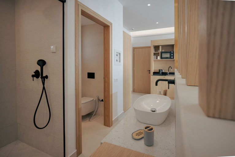 Bathroom 4, Galazio Beach Resort, Crete