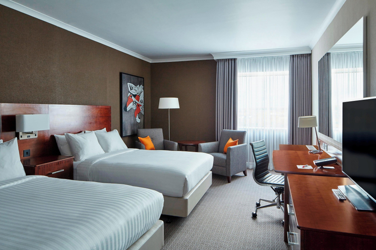 Bedroom 3, Leicester Marriott Hotel, Leicestershire