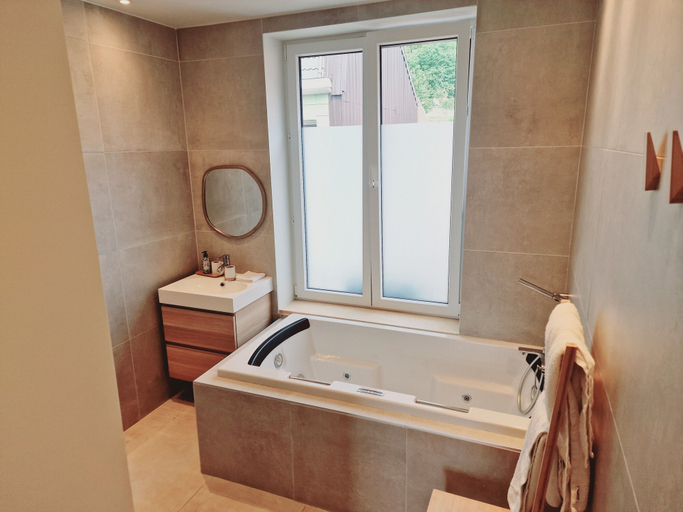 Bathroom 5, Zennon Rooms, Oost-Vlaanderen