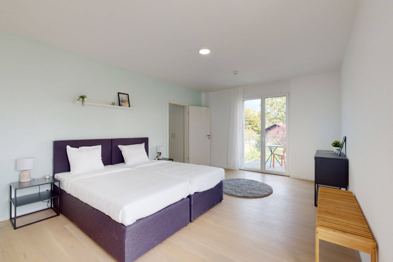 Bedroom 3, Lodges Hotel Morges, Morges