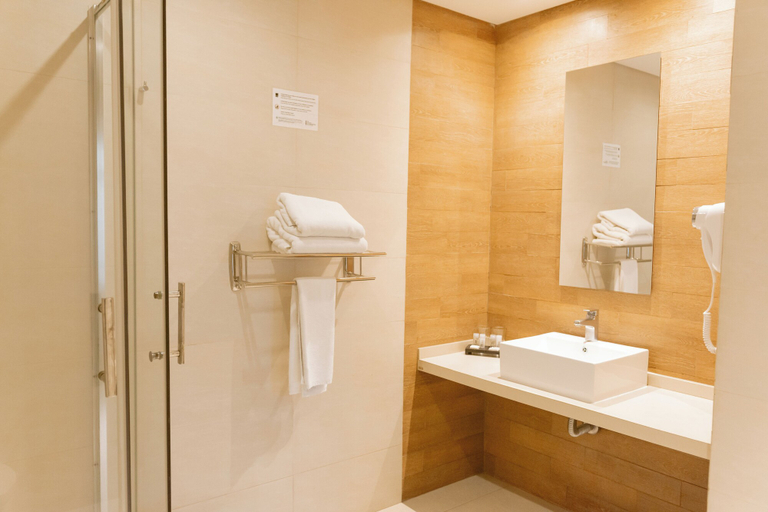 Bathroom 4, Hotel Plaza Central Canning, Esteban Echeverría