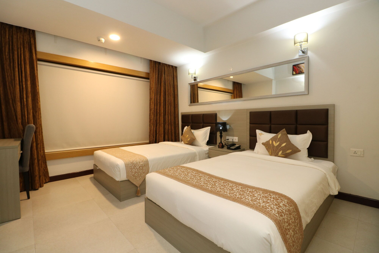 Bedroom 3, Aristocrat Hotel, New Town, Kolkata, North 24 Parganas