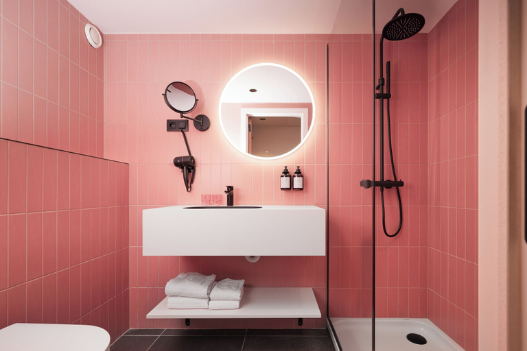 Bathroom 5, Rosa Hotel, West-Vlaanderen
