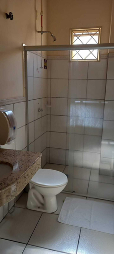Bathroom, Hotel Beira Rio, Aquidauana