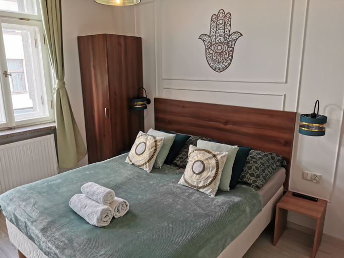 Bedroom 2, Kazimierz Residence Square, Kraków City