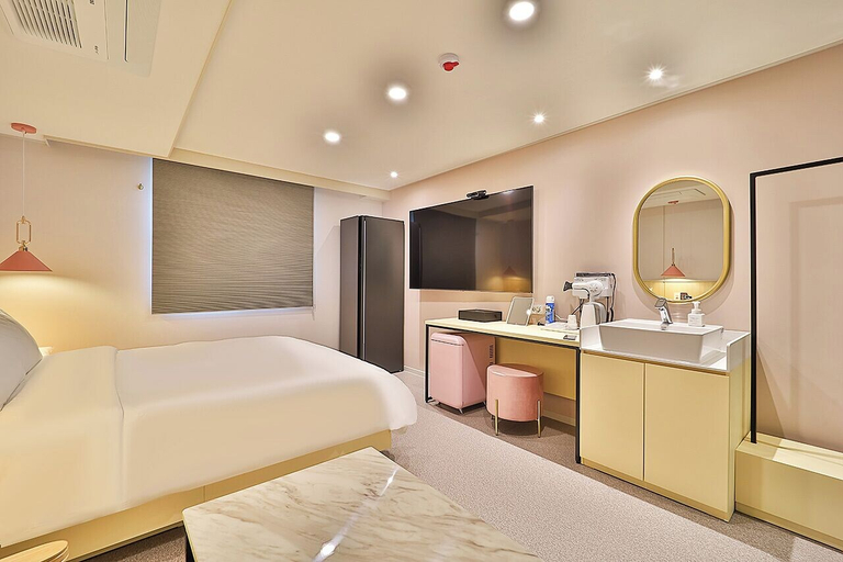 Bedroom 2, Hotel Rubato Ulsan Jung-gu Haksung, Jung
