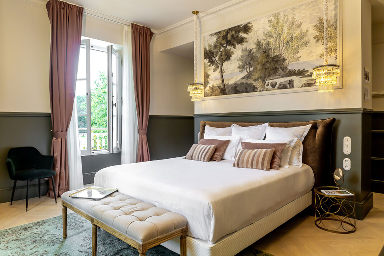 Bedroom 3, Château Léognan, Domaine viticole - proche Bordeaux, Gironde