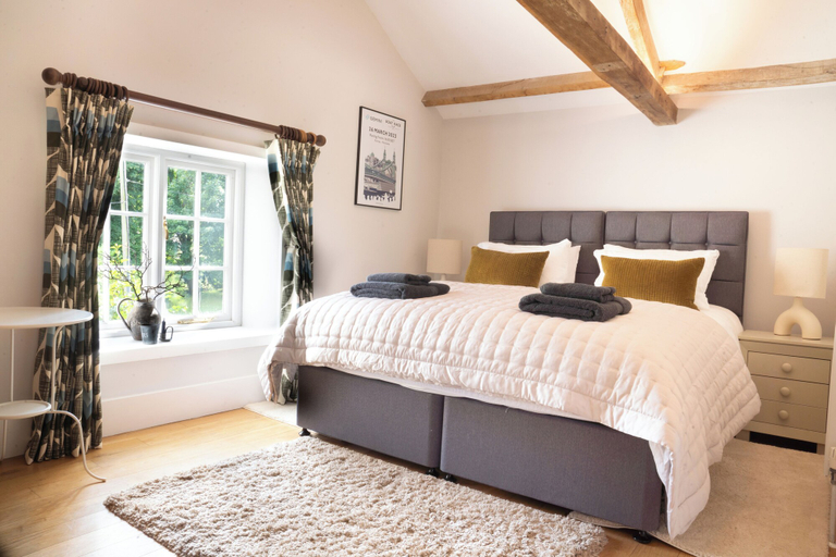 Bedroom 2, The Coach House at Jervaulx, North Yorkshire
