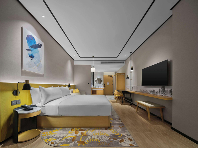 Bedroom 3, Hilton Garden Inn Beijing Haidian Daoxiang Lake, Beijing