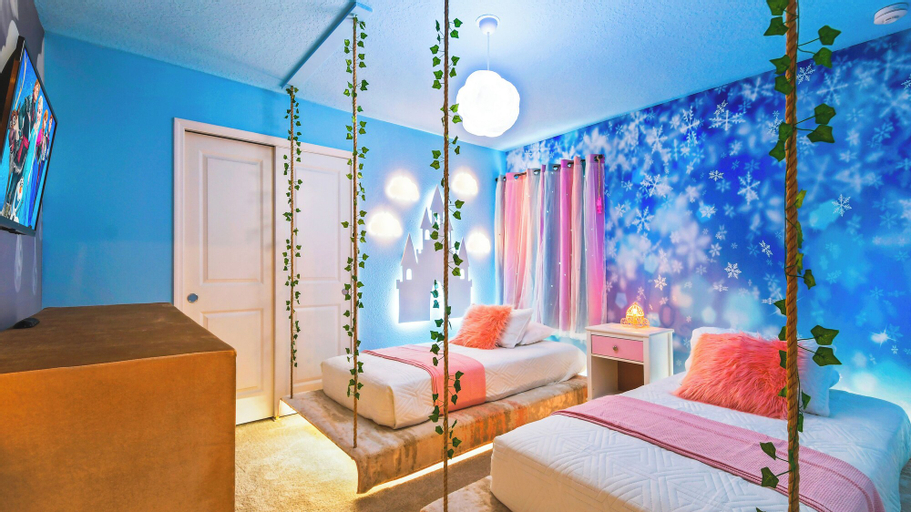 Bedroom 3, Windsor Island Resort 10br Universe Movie Loft Villa 3029, Polk