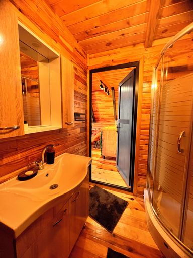 Bathroom 5, Saklıtepe bungalov, Ardeşen