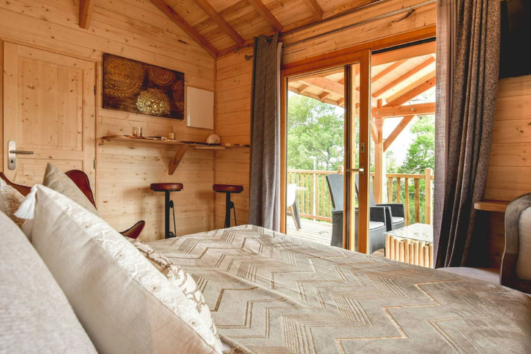 Bedroom 2, Logis Hotel Emeraude des Bois, Landes