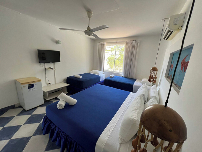 Bedroom 5, La Ballena Azul Hotel, Santa Marta (Dist. Esp.)